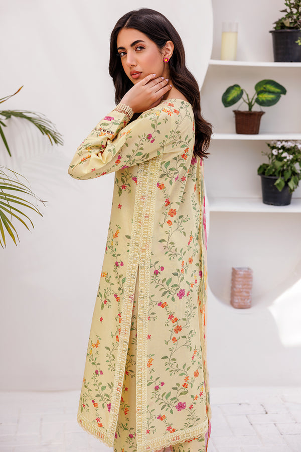 Farasha | Printed Essentials | PASTEL GLEAM - Pakistani Clothes for women, in United Kingdom and United States