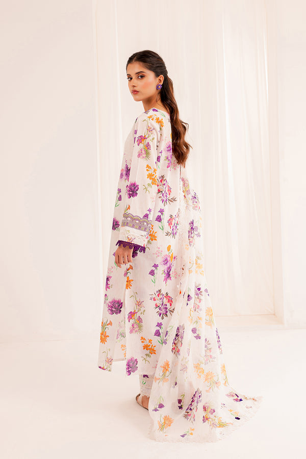 Farasha | Printed Essentials | AURA - Hoorain Designer Wear - Pakistani Ladies Branded Stitched Clothes in United Kingdom, United states, CA and Australia