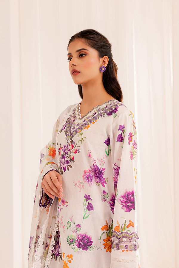 Farasha | Printed Essentials | AURA - Hoorain Designer Wear - Pakistani Ladies Branded Stitched Clothes in United Kingdom, United states, CA and Australia
