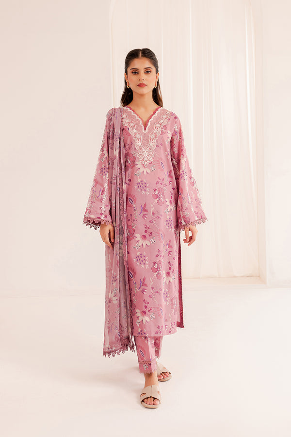 Farasha | Printed Essentials | FLORA - Hoorain Designer Wear - Pakistani Ladies Branded Stitched Clothes in United Kingdom, United states, CA and Australia