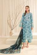 Farasha | Printed Essentials | AQUA BERYL - Pakistani Clothes for women, in United Kingdom and United States