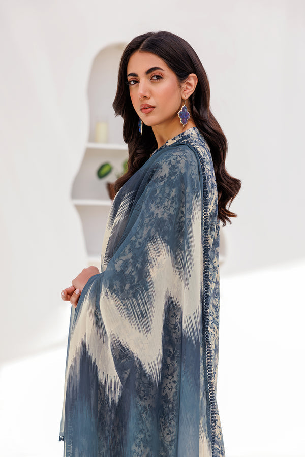Farasha | Printed Essentials | EMERY - Hoorain Designer Wear - Pakistani Ladies Branded Stitched Clothes in United Kingdom, United states, CA and Australia