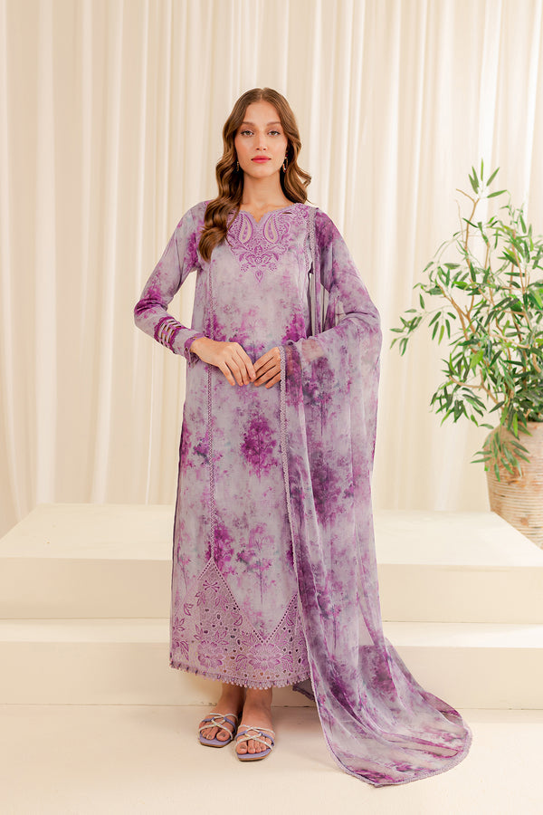 Farasha | Printed Essentials | WINESOME GLORY - Hoorain Designer Wear - Pakistani Ladies Branded Stitched Clothes in United Kingdom, United states, CA and Australia