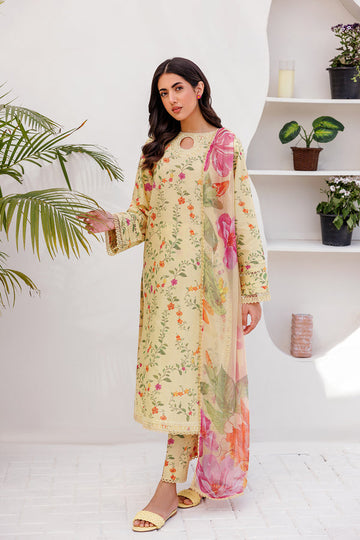 Farasha | Printed Essentials | PASTEL GLEAM - Pakistani Clothes for women, in United Kingdom and United States