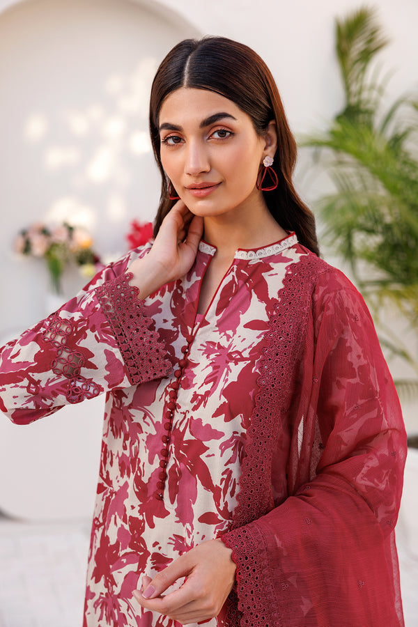 Farasha | Printed Essentials | JASMINE ROSE - Hoorain Designer Wear - Pakistani Ladies Branded Stitched Clothes in United Kingdom, United states, CA and Australia