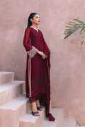 Azure | Embroidered Ensembles 3 Pcs | Fire Lily - Pakistani Clothes for women, in United Kingdom and United States