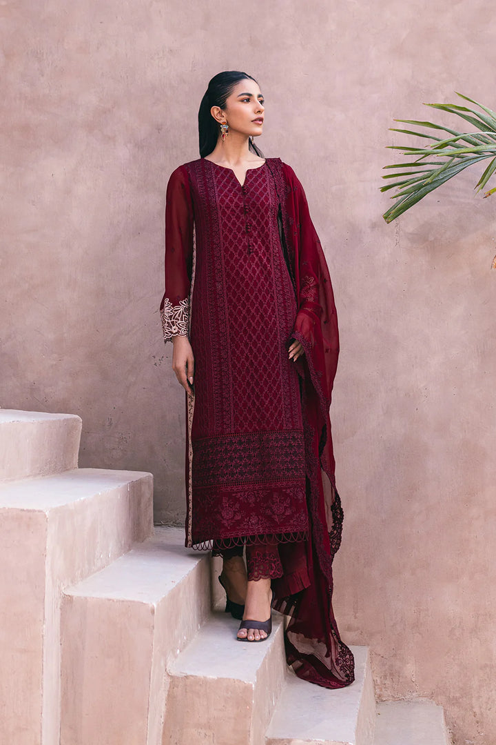 Azure | Embroidered Ensembles 3 Pcs | Fire Lily - Pakistani Clothes for women, in United Kingdom and United States