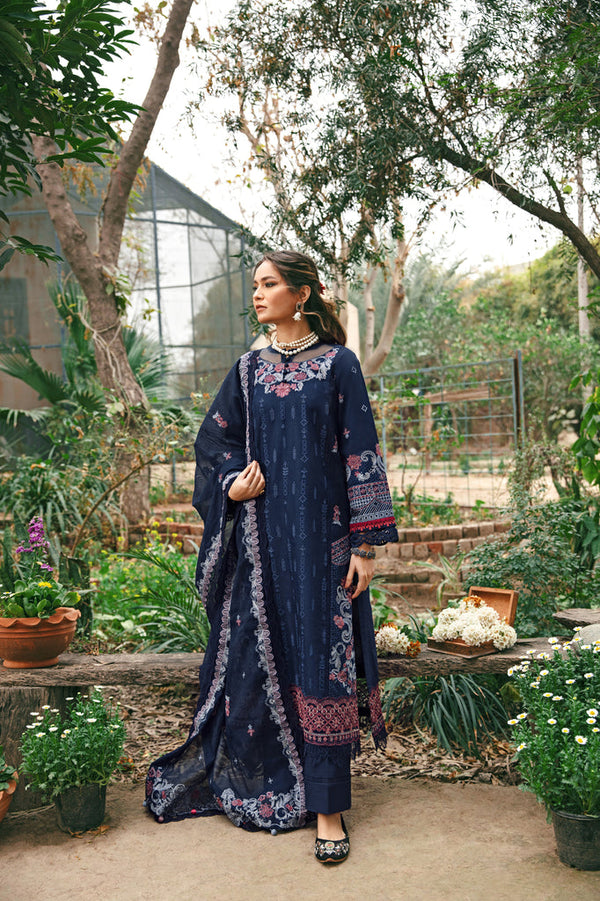 Florent | Luxury Lawn 24 | 3A - Hoorain Designer Wear - Pakistani Designer Clothes for women, in United Kingdom, United states, CA and Australia