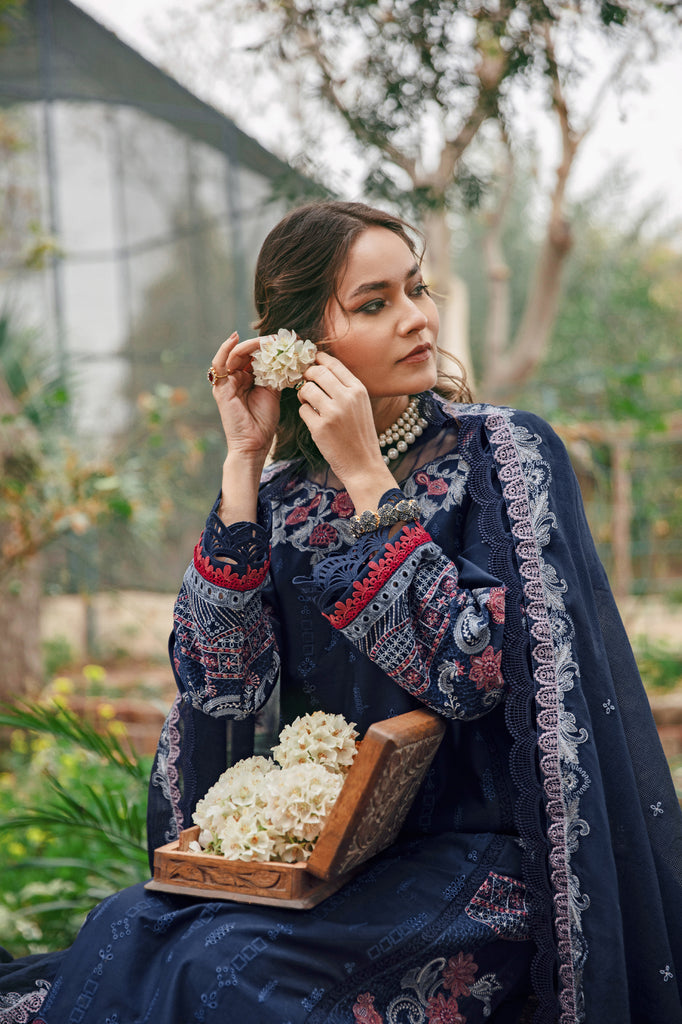 Florent | Luxury Lawn 24 | 3A - Hoorain Designer Wear - Pakistani Ladies Branded Stitched Clothes in United Kingdom, United states, CA and Australia