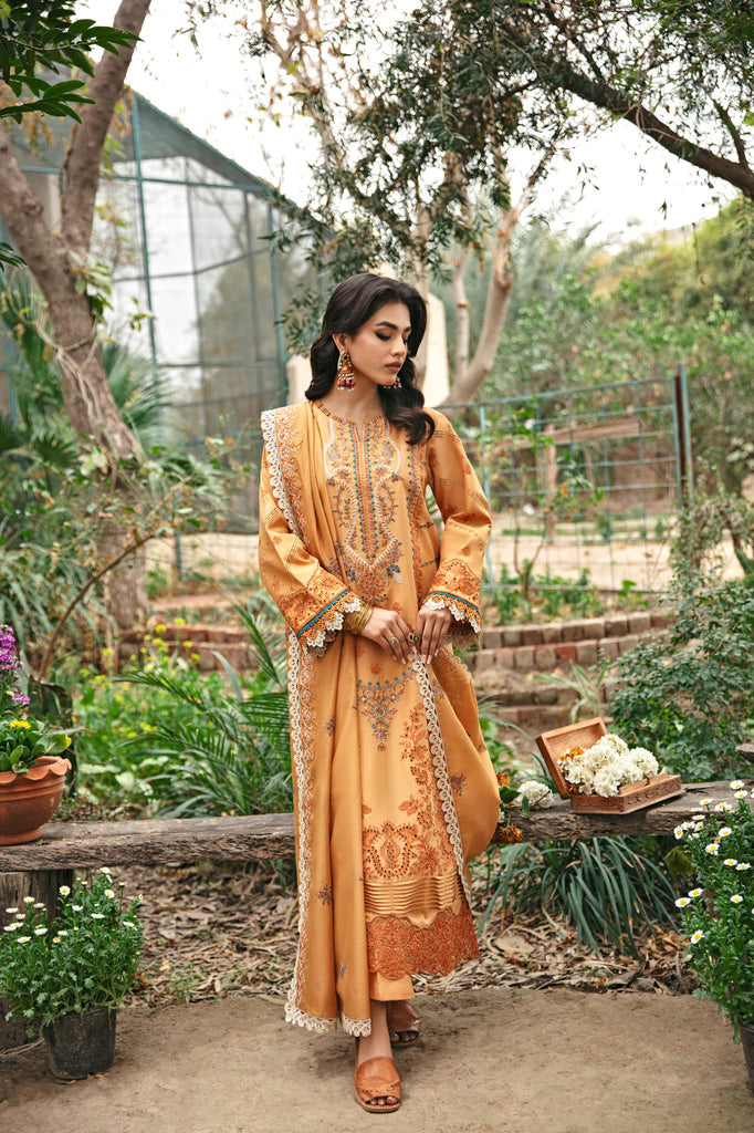 Florent | Luxury Lawn 24 | FFL-4A - Pakistani Clothes for women, in United Kingdom and United States