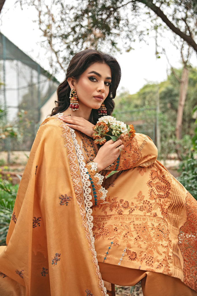 Florent | Luxury Lawn 24 | FFL-4A - Pakistani Clothes for women, in United Kingdom and United States