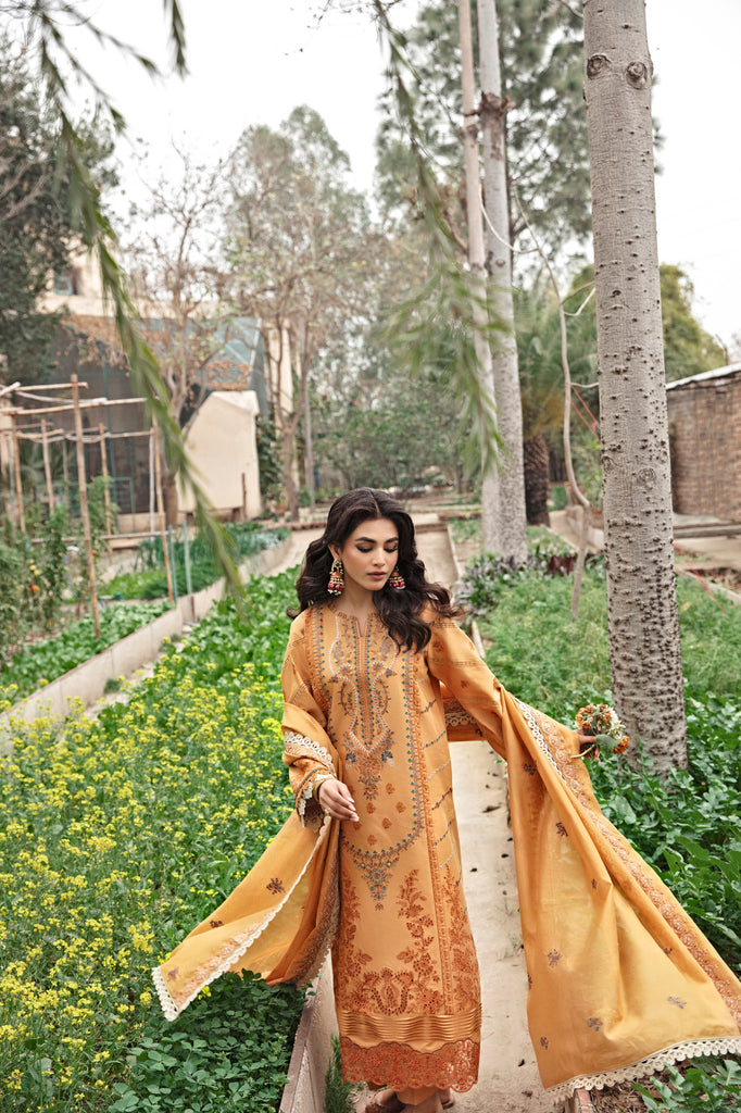 Florent | Luxury Lawn 24 | FFL-4A - Pakistani Clothes for women, in United Kingdom and United States