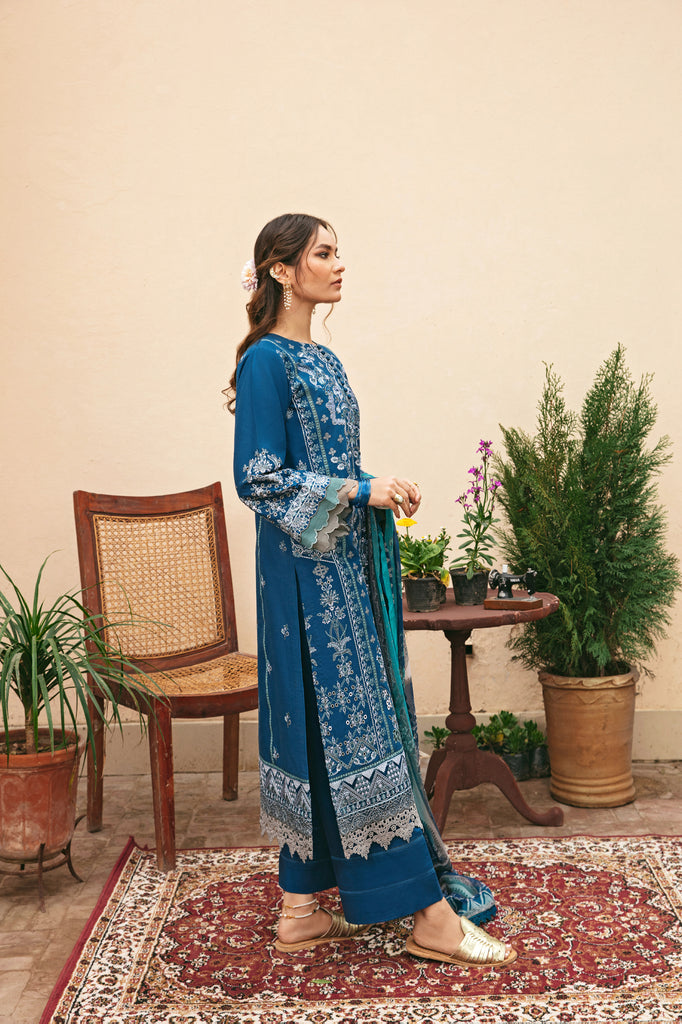 Florent | Luxury Lawn 24 | FFL-5A - Pakistani Clothes for women, in United Kingdom and United States