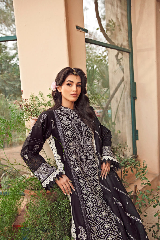 Florent | Luxury Lawn 24 | FFL-6A - Pakistani Clothes for women, in United Kingdom and United States