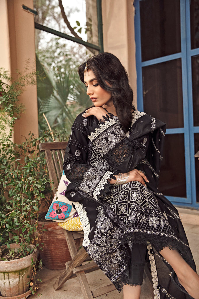 Florent | Luxury Lawn 24 | FFL-6A - Pakistani Clothes for women, in United Kingdom and United States