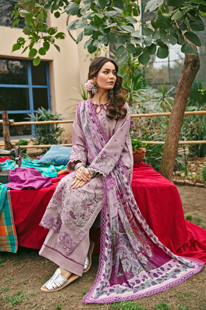 Florent | Luxury Lawn 24 | FFL-1A - Pakistani Clothes for women, in United Kingdom and United States