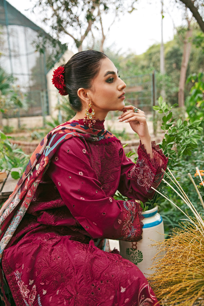 Florent | Luxury Lawn 24 | FFL-1B - Pakistani Clothes for women, in United Kingdom and United States