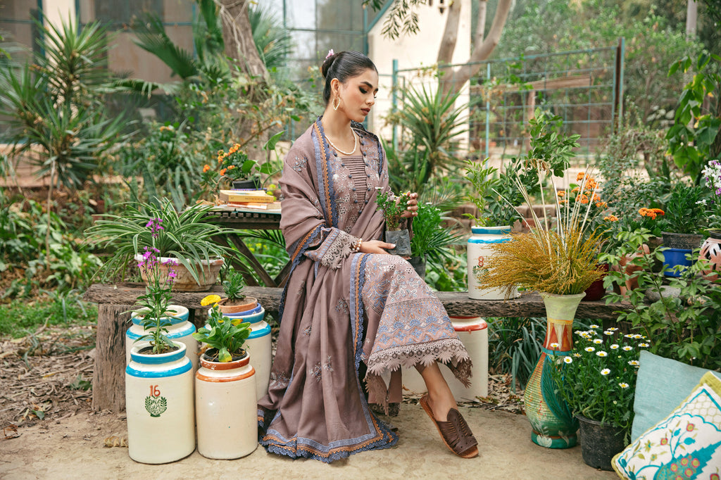 Florent | Luxury Lawn 24 | FFL-7 - Pakistani Clothes for women, in United Kingdom and United States