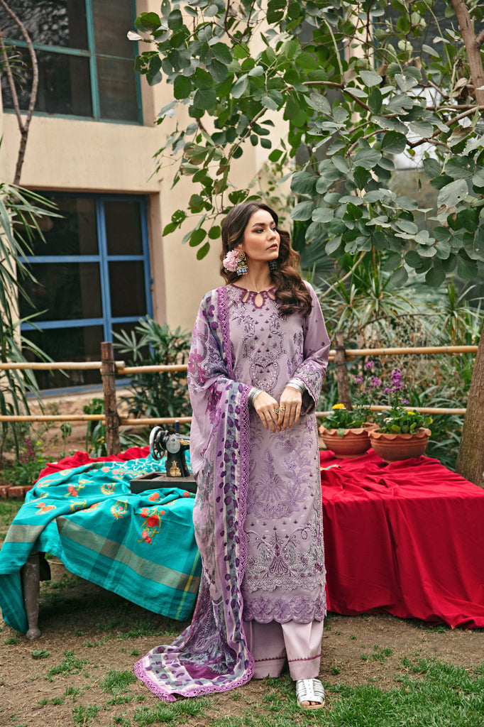 Florent | Luxury Lawn 24 | FFL-1A - Hoorain Designer Wear - Pakistani Ladies Branded Stitched Clothes in United Kingdom, United states, CA and Australia