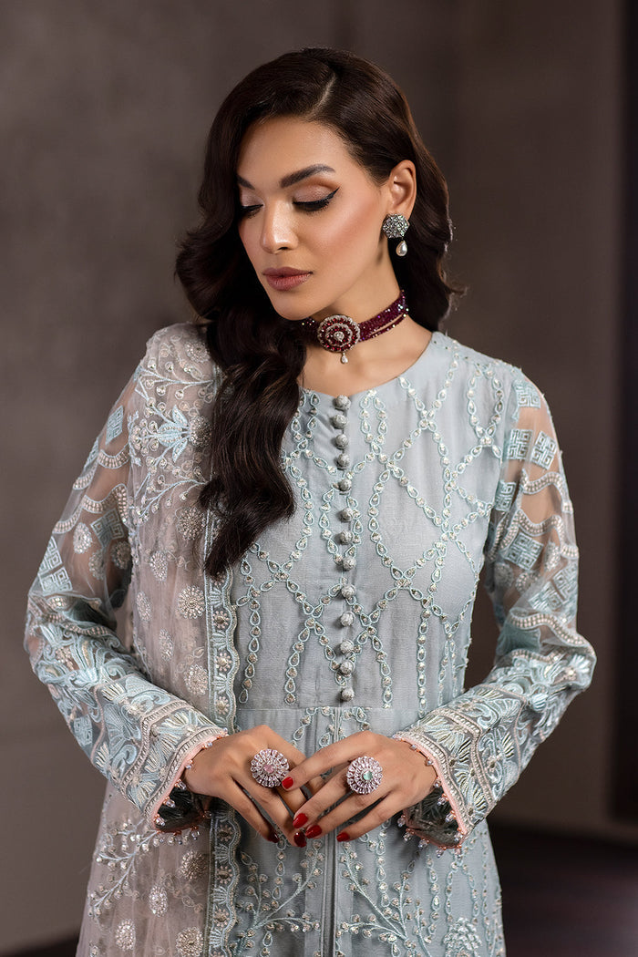 Flossie | Avalanche Formals | CRYSTALLINE (B) - Hoorain Designer Wear - Pakistani Ladies Branded Stitched Clothes in United Kingdom, United states, CA and Australia