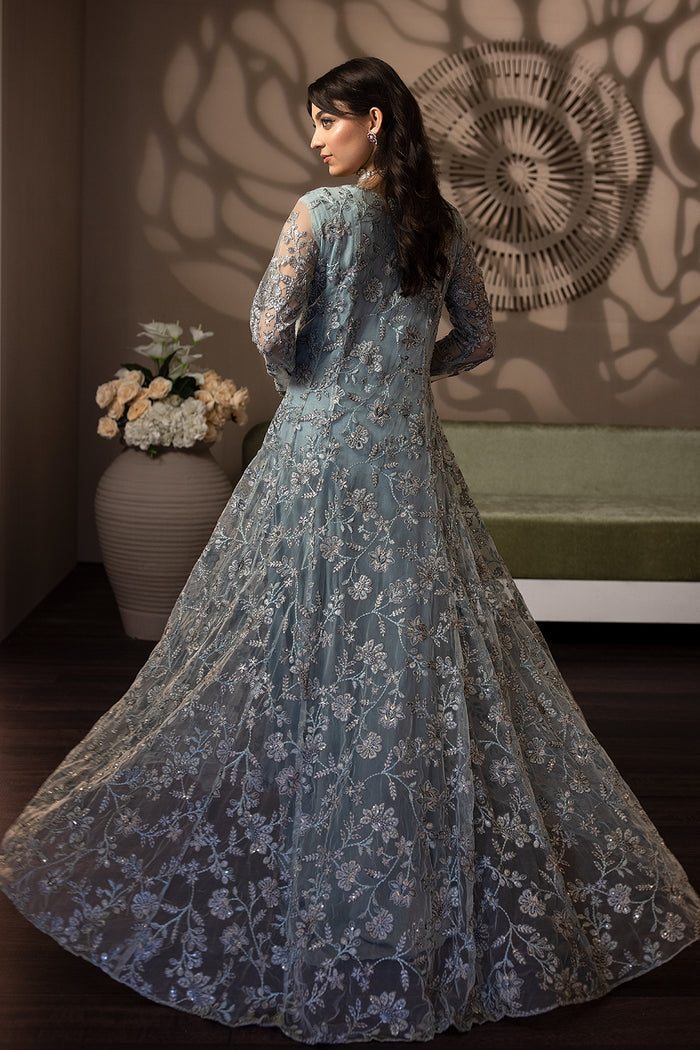 Flossie | Avalanche Formals | WINTER MINT (A) - Hoorain Designer Wear - Pakistani Ladies Branded Stitched Clothes in United Kingdom, United states, CA and Australia