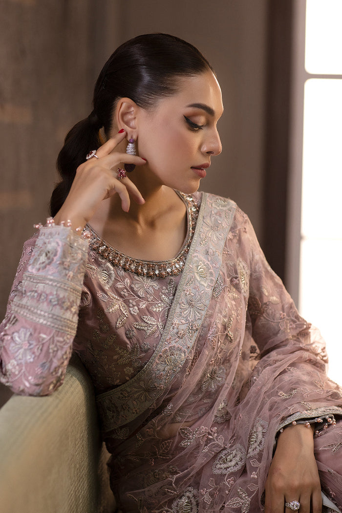 Flossie | Avalanche Formals | BLUSH FROST (B) - Hoorain Designer Wear - Pakistani Ladies Branded Stitched Clothes in United Kingdom, United states, CA and Australia