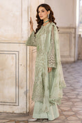 Flossie | Safeera Formals vol 13 | LUSTER GREEN - Pakistani Clothes for women, in United Kingdom and United States