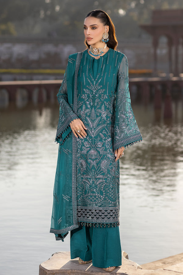 Flossie | Safeera Formals vol 13 | COLD LIGHT - Hoorain Designer Wear - Pakistani Ladies Branded Stitched Clothes in United Kingdom, United states, CA and Australia