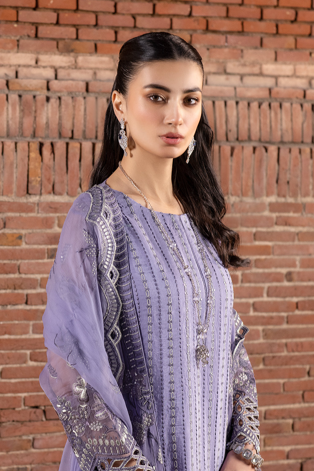 Flossie | Safeera Formals vol 13 | VIOLET SWEET (B) - Pakistani Clothes for women, in United Kingdom and United States