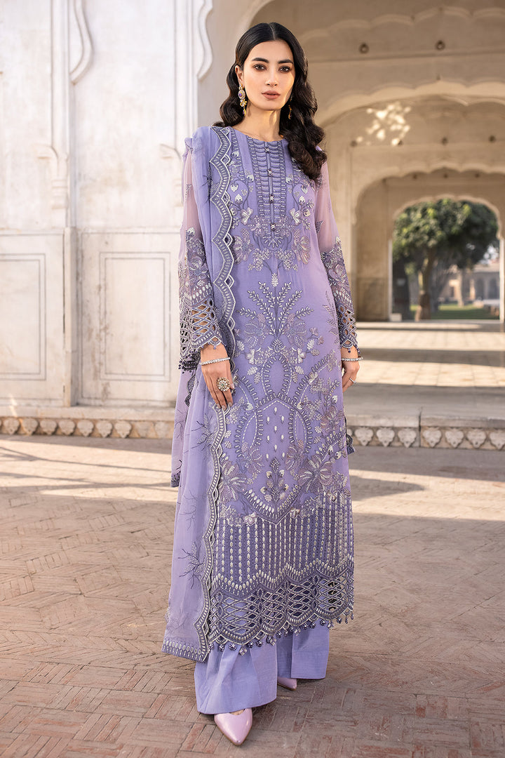 Flossie | Safeera Formals vol 13 | VIOLET SWEET (A) - Pakistani Clothes for women, in United Kingdom and United States