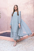 Azure | Embroidered Ensembles 3 Pcs | Frosted Fern - Pakistani Clothes for women, in United Kingdom and United States