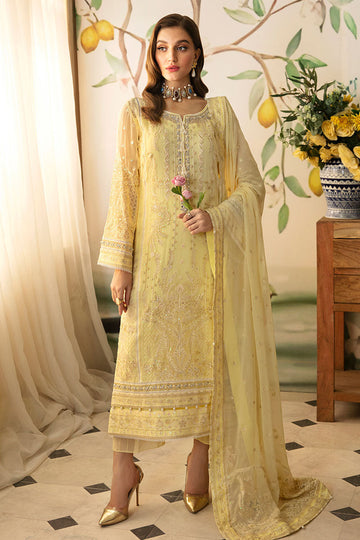 Gulaal | Embroidered Chiffon 24 | Estrella