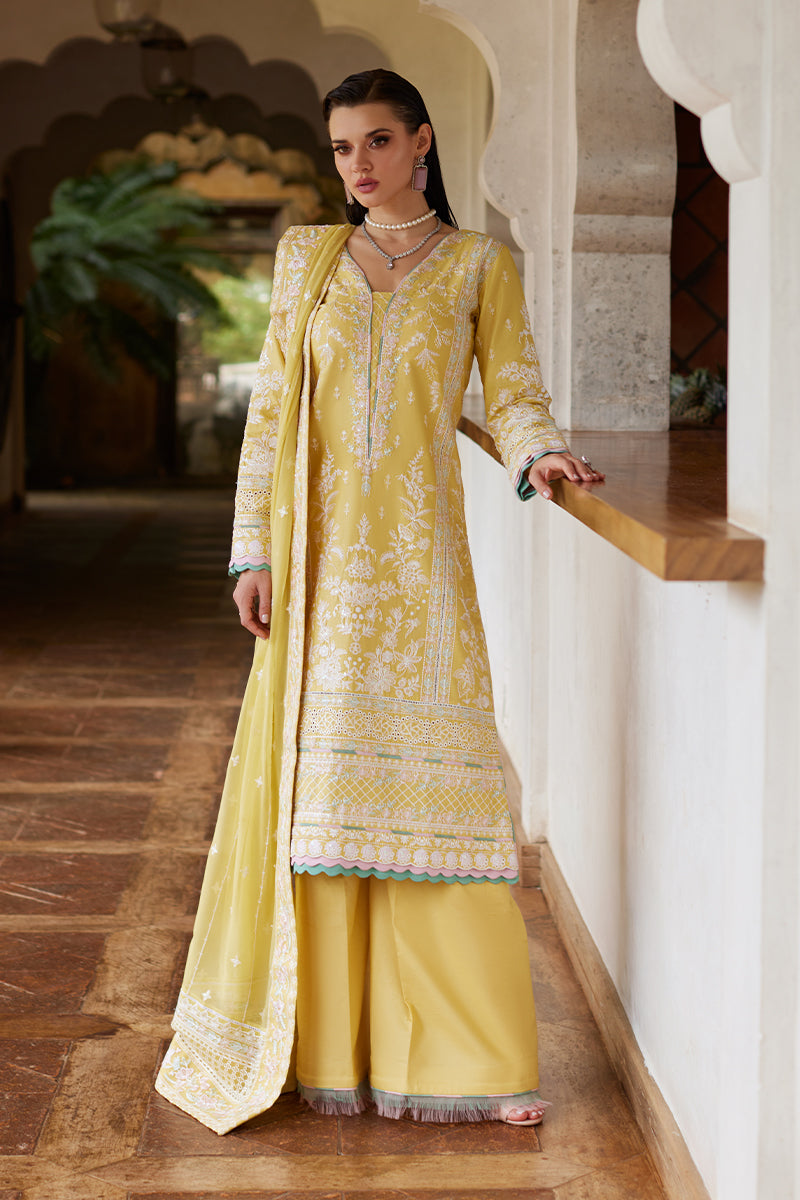 Gulaal | Luxury Lawn 25 | Iris