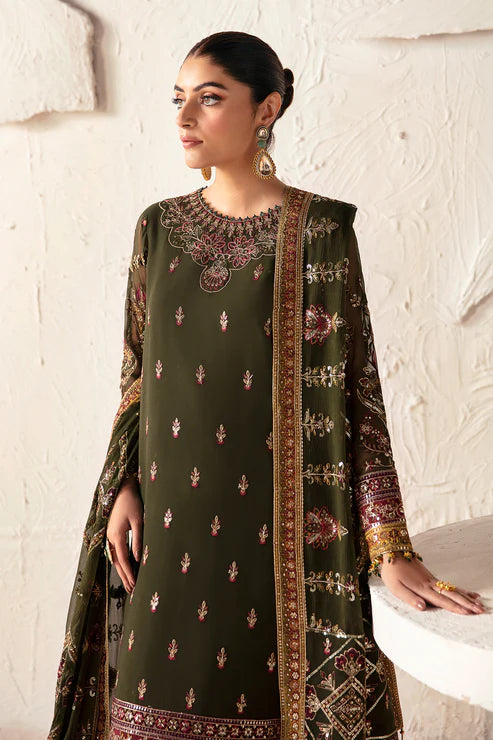 Alizeh | Heer Festive Collection 24 | Kanza - V17D05 - Hoorain Designer Wear - Pakistani Ladies Branded Stitched Clothes in United Kingdom, United states, CA and Australia
