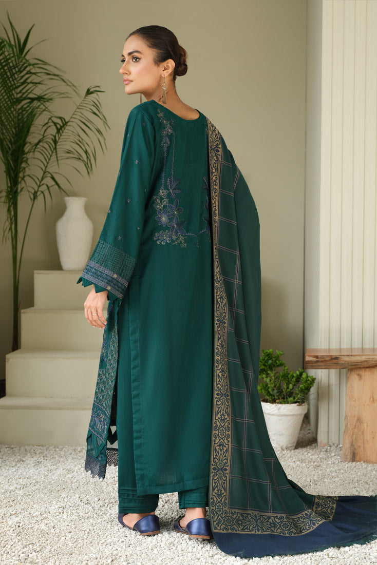 Marjjan | Aangan Embroidered Viscose |  MDS-75 (GREEN)