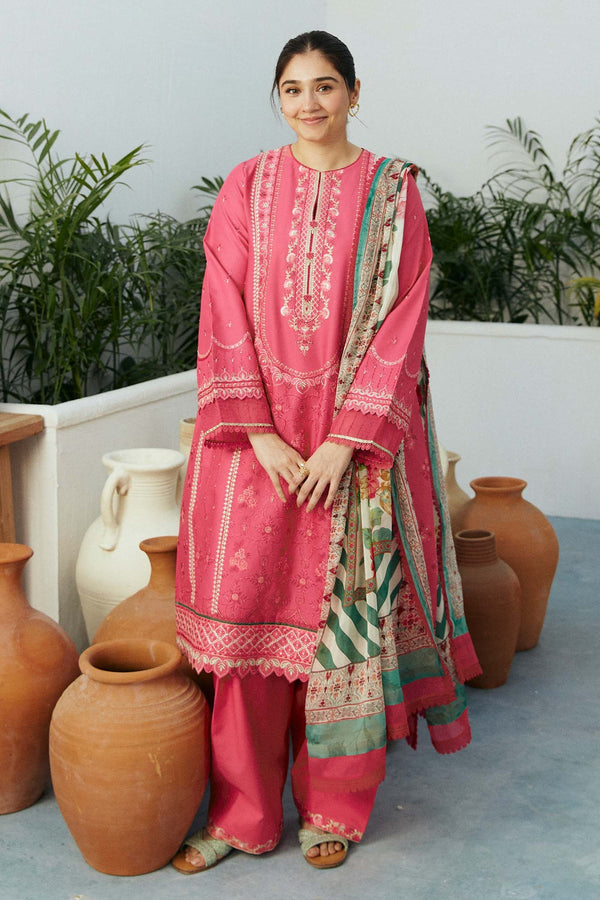 Zara Shahjahan | Coco Lawn Eid Edit 24 | GUL-D2 - Hoorain Designer Wear - Pakistani Ladies Branded Stitched Clothes in United Kingdom, United states, CA and Australia