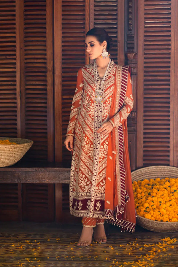 Azure | Embroidered Formals | Grandeur Glam - Hoorain Designer Wear - Pakistani Ladies Branded Stitched Clothes in United Kingdom, United states, CA and Australia