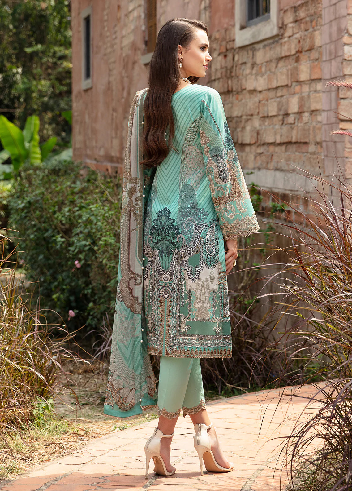 Gulaal | Springtime Ballet | CELINE (GL-L-24V1-06) - Pakistani Clothes for women, in United Kingdom and United States