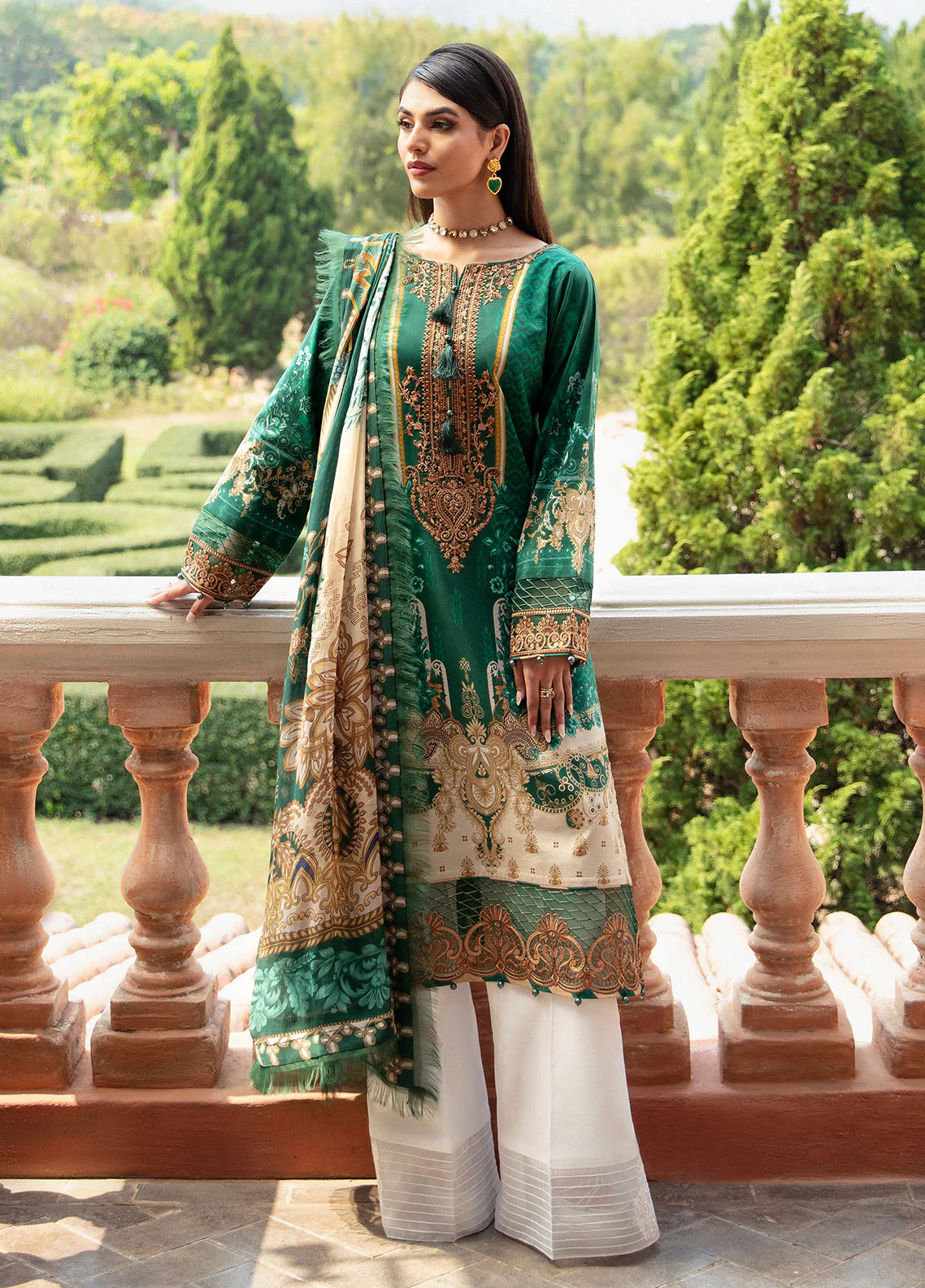 Gulaal | Springtime Ballet | AYSE (GL-L-24V1-01) - Pakistani Clothes for women, in United Kingdom and United States