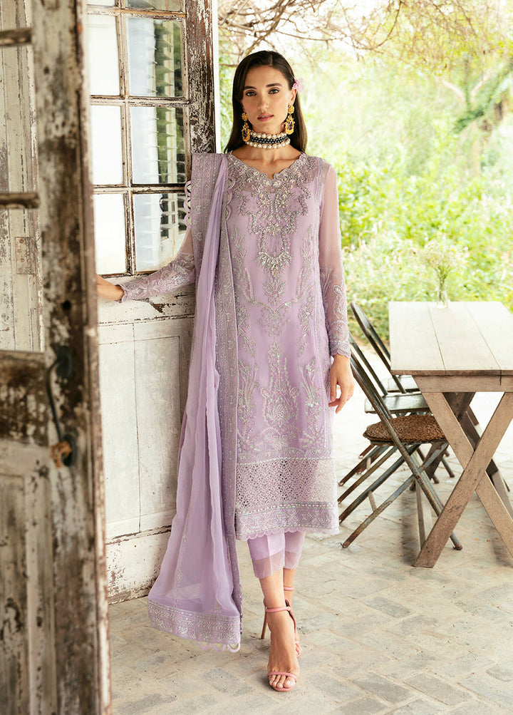 Gulaal | Embroidered Chiffon Eid Collection | VIOLA - Hoorain Designer Wear - Pakistani Ladies Branded Stitched Clothes in United Kingdom, United states, CA and Australia