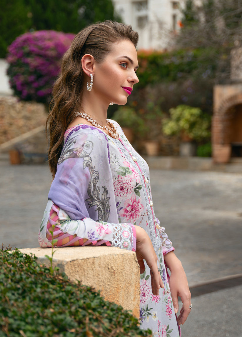 Gulaal | The Enchanted Garden | Violette - Pakistani Clothes for women, in United Kingdom and United States