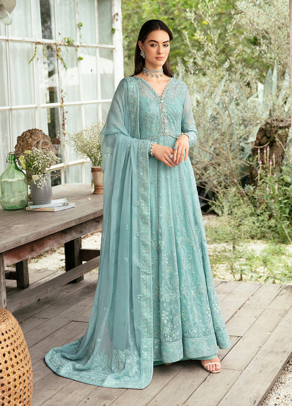 Gulaal | Embroidered Chiffon Eid Collection | IVERIA - Hoorain Designer Wear - Pakistani Ladies Branded Stitched Clothes in United Kingdom, United states, CA and Australia