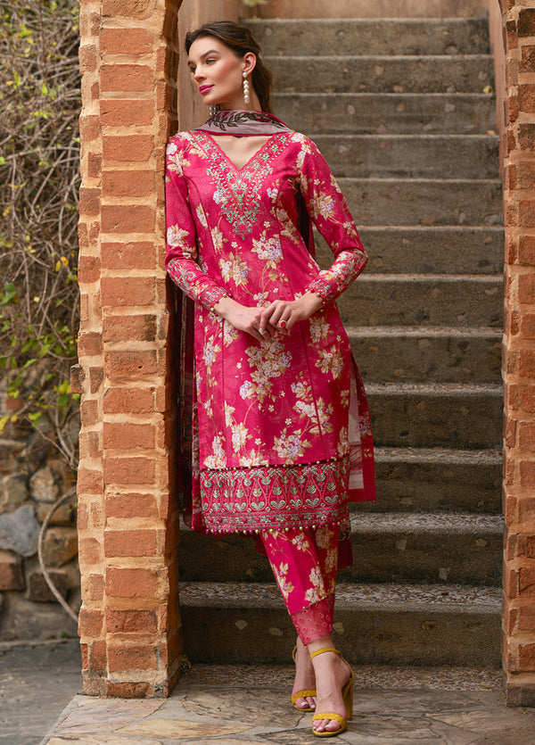 Gulaal | The Enchanted Garden | Marbella - Hoorain Designer Wear - Pakistani Ladies Branded Stitched Clothes in United Kingdom, United states, CA and Australia