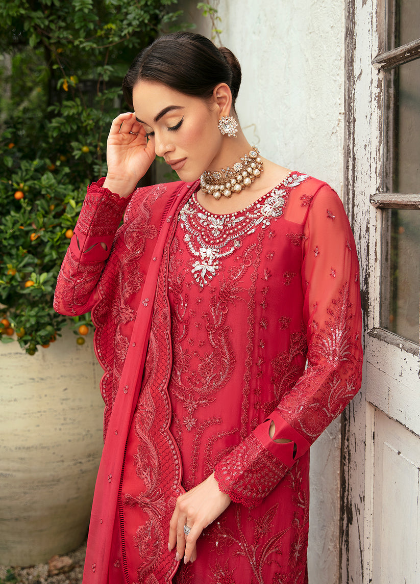 Gulaal | Embroidered Chiffon Eid Collection | ULMARIA - Pakistani Clothes for women, in United Kingdom and United States