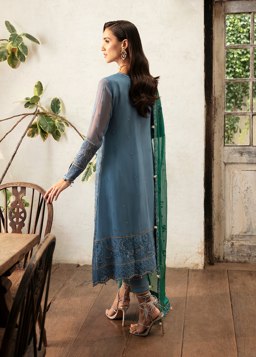 Gulaal | Embroidered Chiffon Eid Collection | HELIA - Pakistani Clothes for women, in United Kingdom and United States