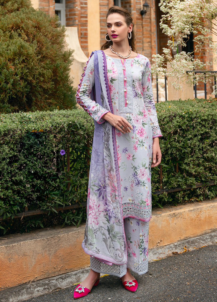 Gulaal | The Enchanted Garden | Violette - Pakistani Clothes for women, in United Kingdom and United States