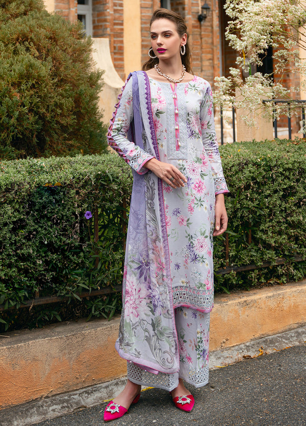 Gulaal | The Enchanted Garden | Violette - Hoorain Designer Wear - Pakistani Ladies Branded Stitched Clothes in United Kingdom, United states, CA and Australia