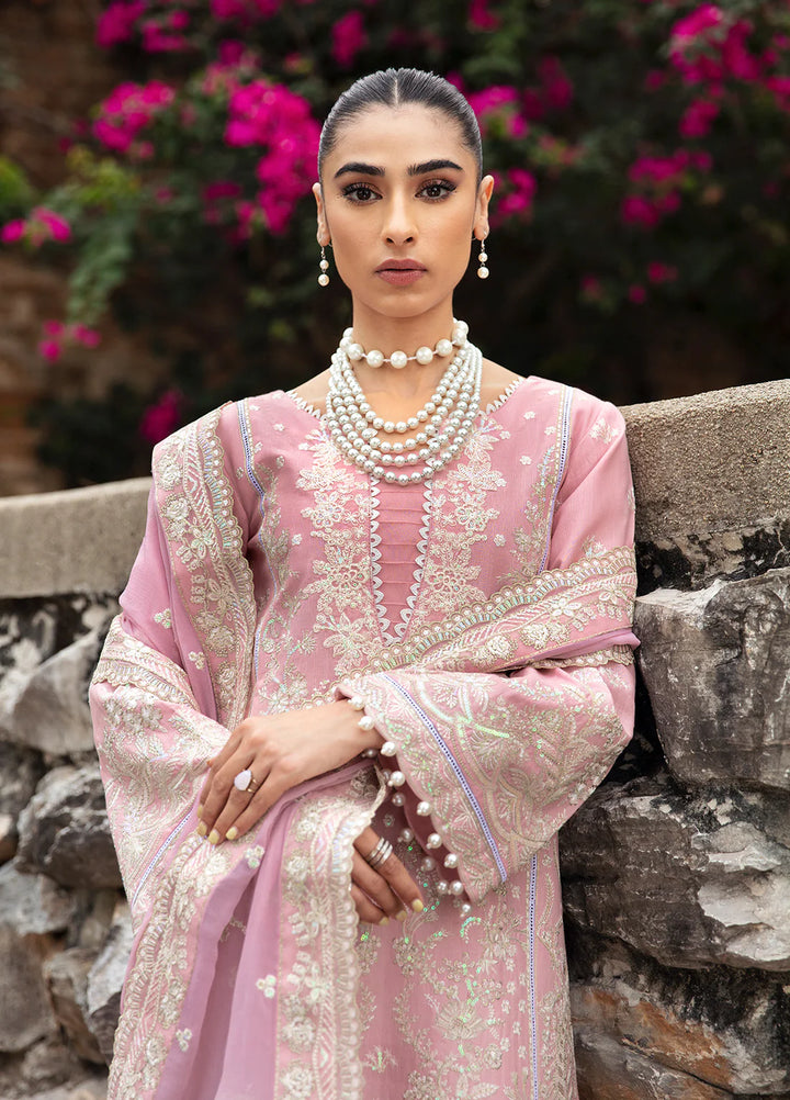 Gulaal | Luxury Lawn 24 | EMELIA (GL-LL-24V1-03) - Hoorain Designer Wear - Pakistani Ladies Branded Stitched Clothes in United Kingdom, United states, CA and Australia