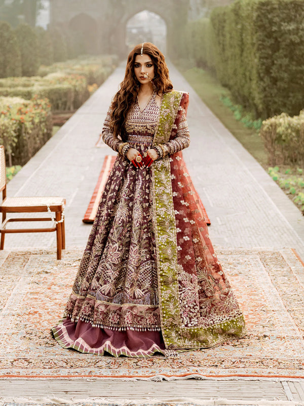 Maryam Hussain | Gulaab Wedding Formals 24 | Ronak - Hoorain Designer Wear - Pakistani Ladies Branded Stitched Clothes in United Kingdom, United states, CA and Australia