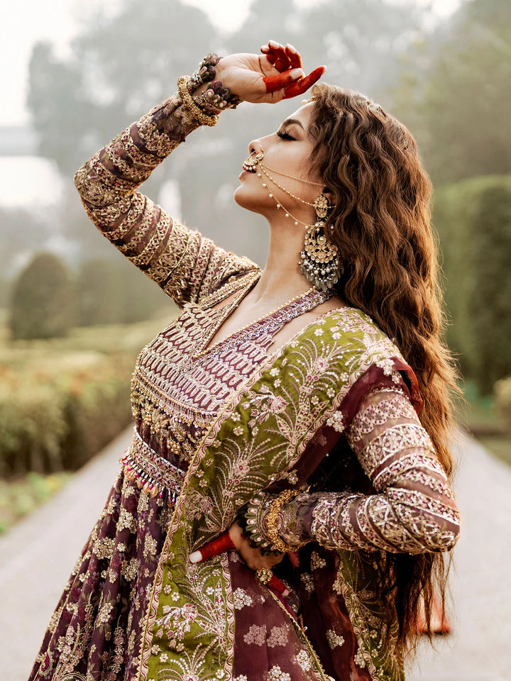 Maryam Hussain | Gulaab Wedding Formals 24 | Ronak - Hoorain Designer Wear - Pakistani Ladies Branded Stitched Clothes in United Kingdom, United states, CA and Australia